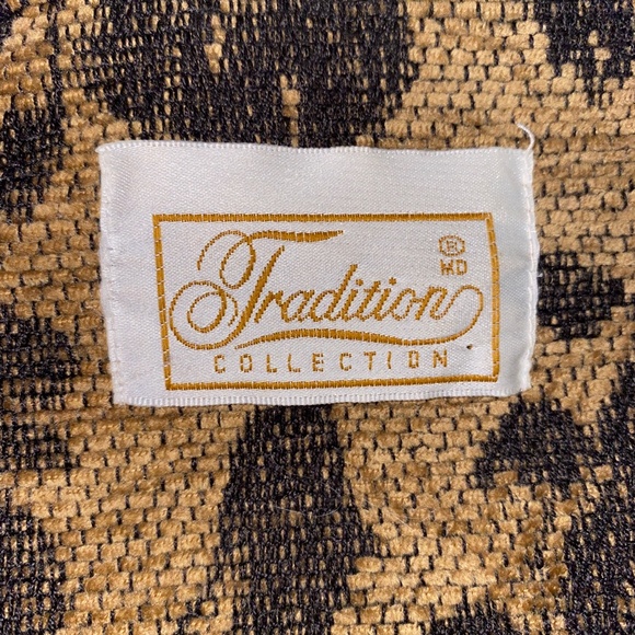 Vintage Floral Pattern Blazer Top - Picture 6 of 7